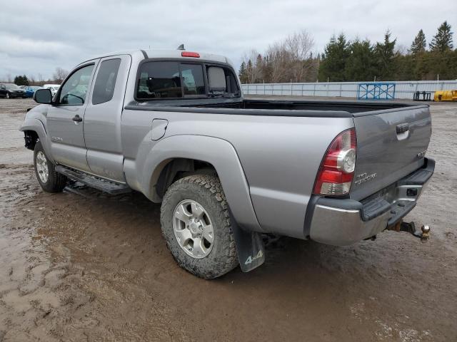 5TFUU4EN9EX091530 - 2014 TOYOTA TACOMA SILVER photo 2