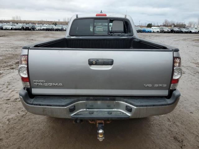 5TFUU4EN9EX091530 - 2014 TOYOTA TACOMA SILVER photo 6