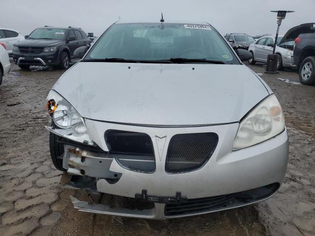 1G2ZG57B284228923 - 2008 PONTIAC G6 BASE SILVER photo 5