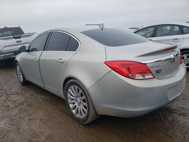 W04GU5GC4B1009131 - 2011 BUICK REGAL CXL SILVER photo 2