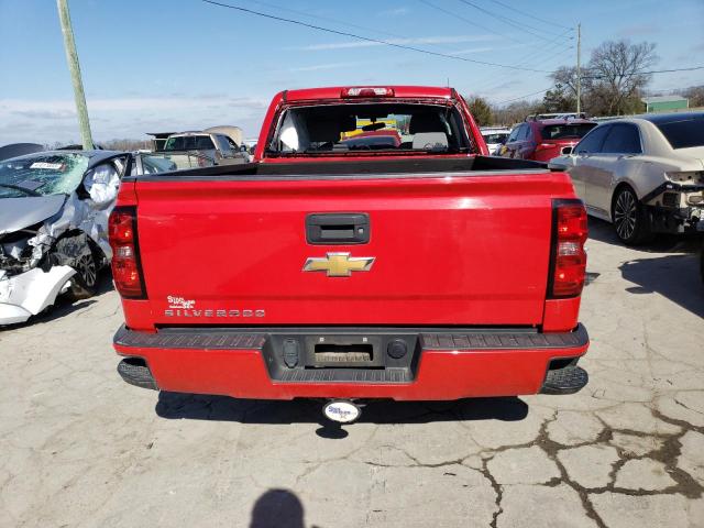 1GCRCPEH7GZ411455 - 2016 CHEVROLET SILVERADO C1500 CUSTOM RED photo 6