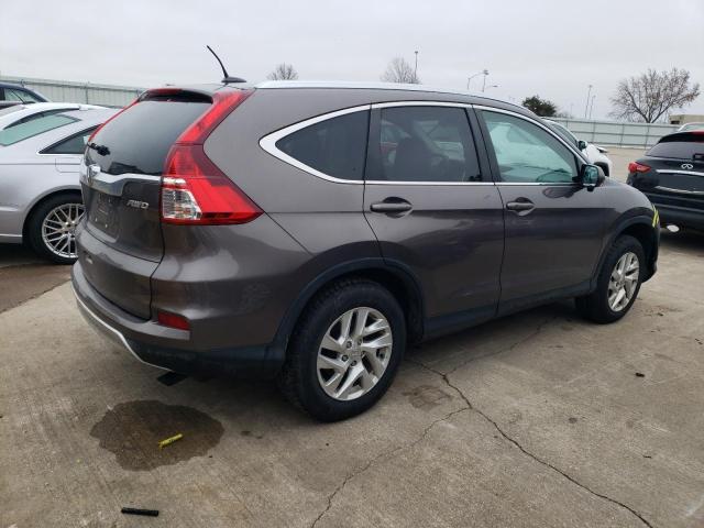 2HKRM4H79FH669383 - 2015 HONDA CR-V EXL BROWN photo 3