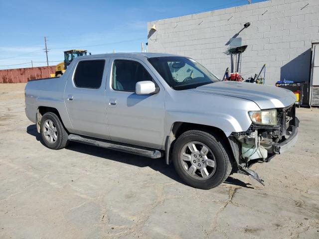 2HJYK16567H551668 - 2007 HONDA RIDGELINE RTL SILVER photo 4