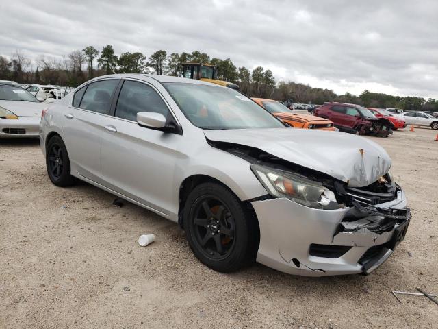 1HGCR2F30FA137363 - 2015 HONDA ACCORD LX SILVER photo 4