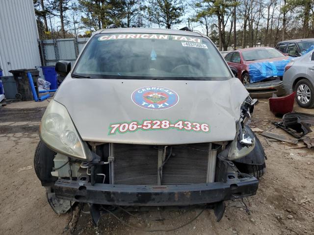 5TDZA23C76S547228 - 2006 TOYOTA SIENNA CE TAN photo 5