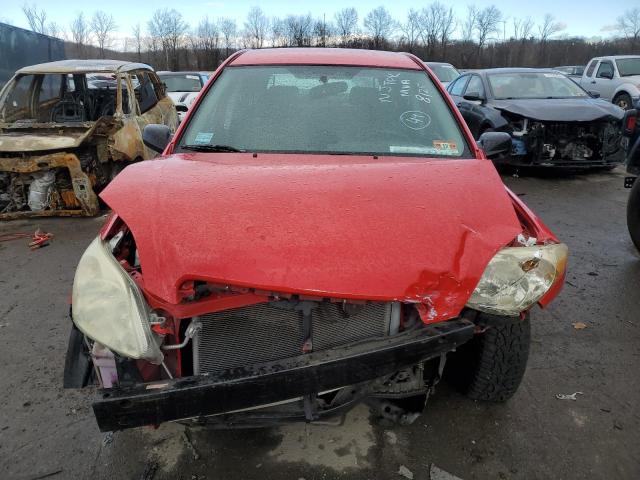2T1KR32EX6C617204 - 2006 TOYOTA COROLLA MA XR RED photo 5