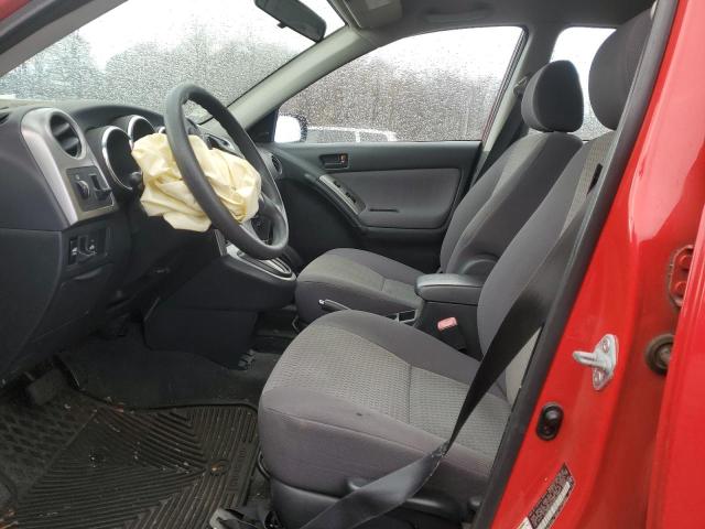 2T1KR32EX6C617204 - 2006 TOYOTA COROLLA MA XR RED photo 7