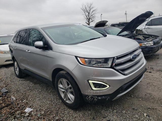 2FMPK4J84GBB07643 - 2016 FORD EDGE SEL SILVER photo 4