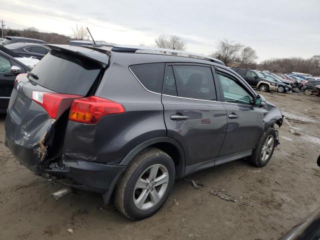 2T3RFREV5DW078497 - 2013 TOYOTA RAV4 XLE GRAY photo 3