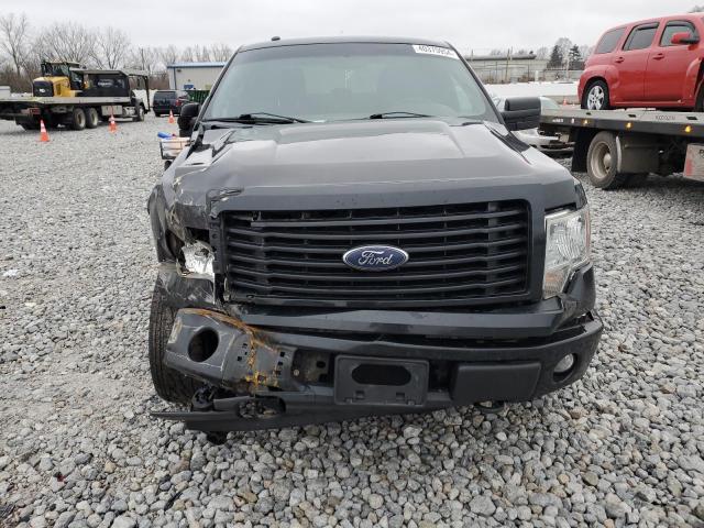 1FTFX1EF3EFB58586 - 2014 FORD F150 SUPER CAB BLACK photo 5