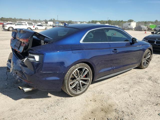 WAUR4AF56JA057557 - 2018 AUDI S5 PRESTIGE BLUE photo 3