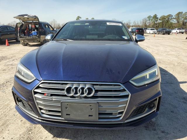 WAUR4AF56JA057557 - 2018 AUDI S5 PRESTIGE BLUE photo 5