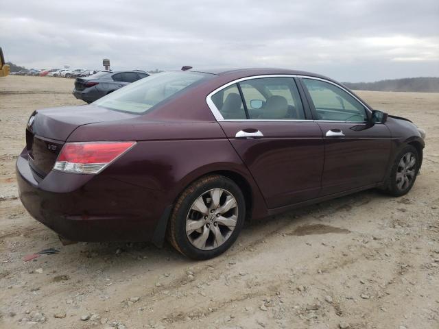 5KBCP3F86AB010978 - 2010 HONDA ACCORD EXL BURGUNDY photo 3