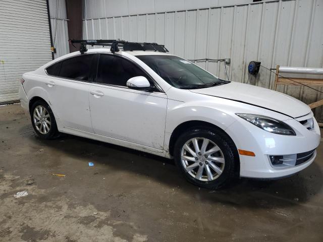 1YVHZ8EH6C5M14259 - 2012 MAZDA 6 I WHITE photo 4