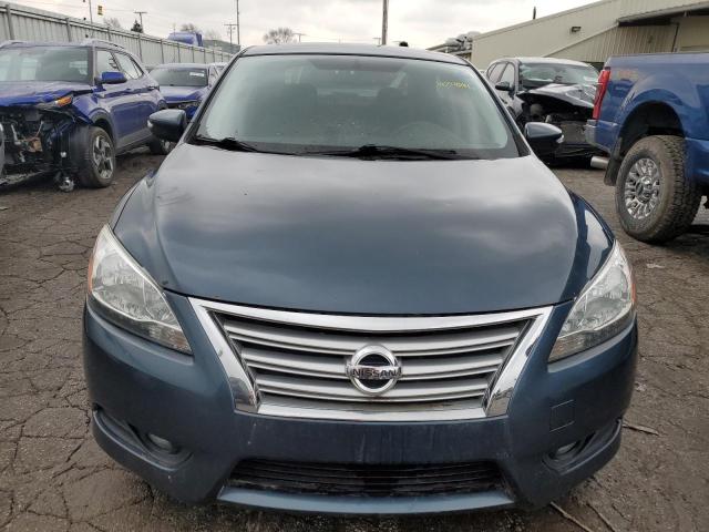 3N1AB7APXDL687518 - 2013 NISSAN SENTRA S BLUE photo 5