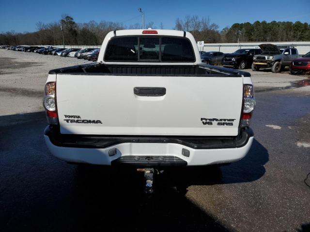 3TMKU72N79M021193 - 2009 TOYOTA TACOMA DOUBLE CAB PRERUNNER LONG BED WHITE photo 6