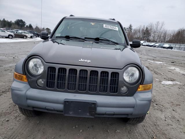 1J4GL48K75W697149 - 2005 JEEP LIBERTY SPORT GRAY photo 5