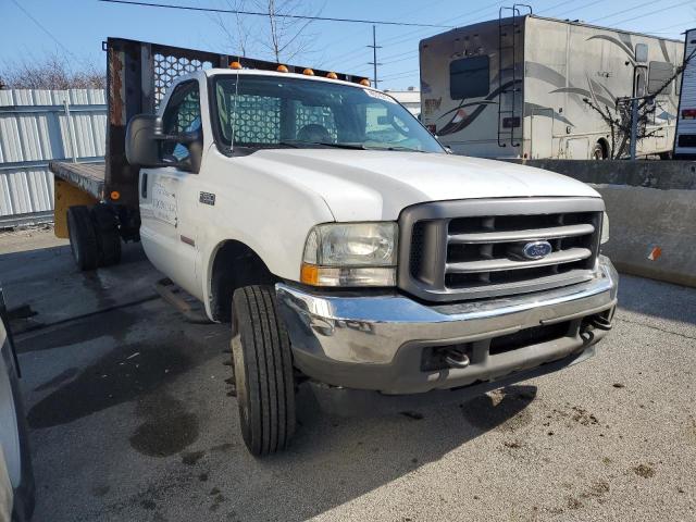 1FDAF56P24EC88175 - 2004 FORD F550 SUPER DUTY WHITE photo 4