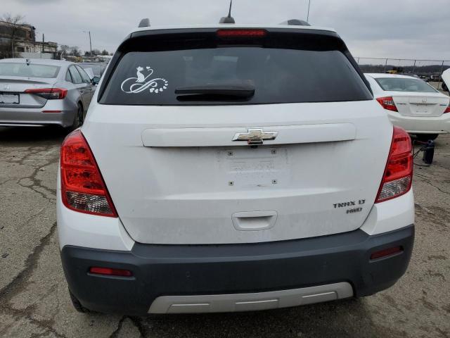 3GNCJPSBXGL267684 - 2016 CHEVROLET TRAX 1LT WHITE photo 6