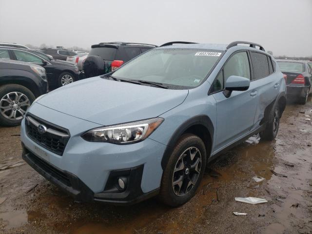 JF2GTABC7JH224387 - 2018 SUBARU CROSSTREK PREMIUM Կապույտ լուսանկար 1