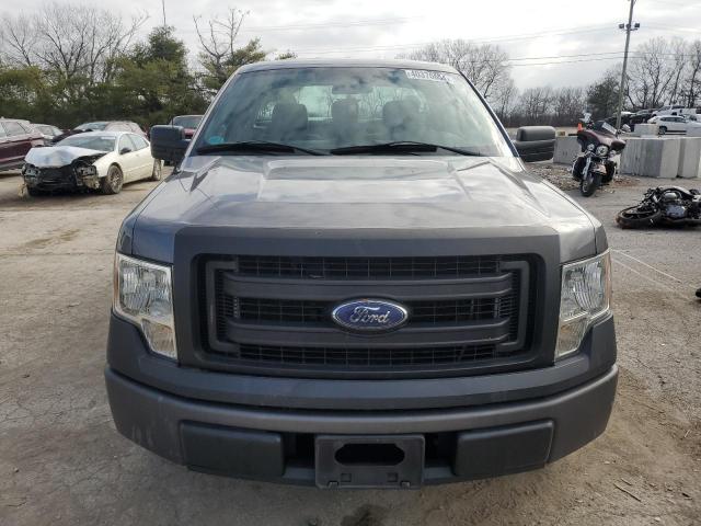 1FTMF1CM8DFD02370 - 2013 FORD F150 GRAY photo 5