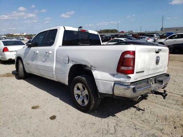 1C6RREBT4KN514061 - 2019 RAM 1500 BIG HORN/LONE STAR WHITE photo 2