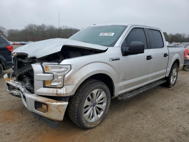 1FTEW1CP8HKD66324 - 2017 FORD F150 SUPERCREW SILVER photo 1