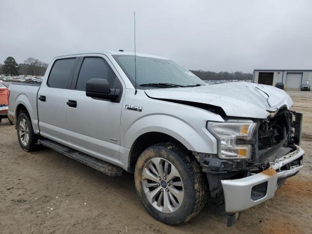 1FTEW1CP8HKD66324 - 2017 FORD F150 SUPERCREW SILVER photo 4