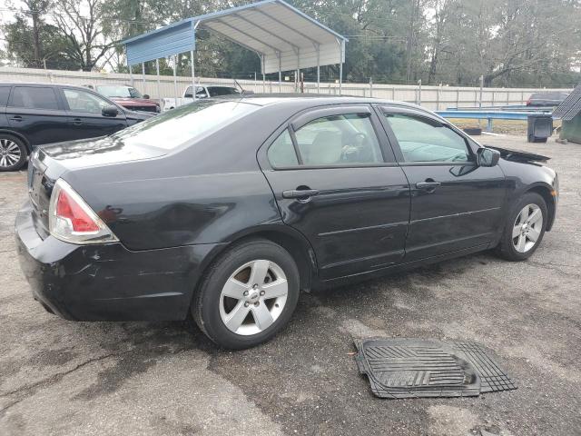 3FAHP07Z09R176956 - 2009 FORD FUSION SE BLACK photo 3