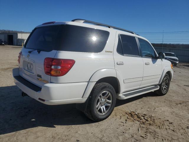 5TDBT48A33S185733 - 2003 TOYOTA SEQUOIA LIMITED WHITE photo 3
