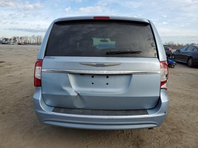 2C4RC1BG4DR632025 - 2013 CHRYSLER TOWN & COU TOURING BLUE photo 6