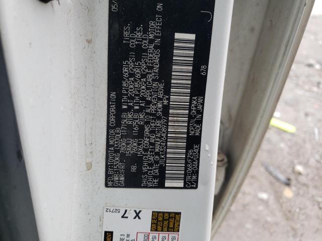 JTLKT324764089797 - 2006 TOYOTA SCION XB 白色 照片 12