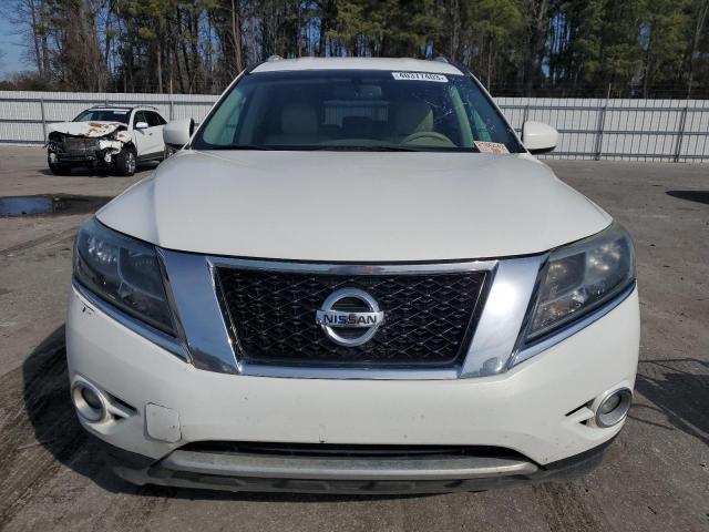 5N1AR2MN7DC686467 - 2013 NISSAN PATHFINDER S WHITE photo 5