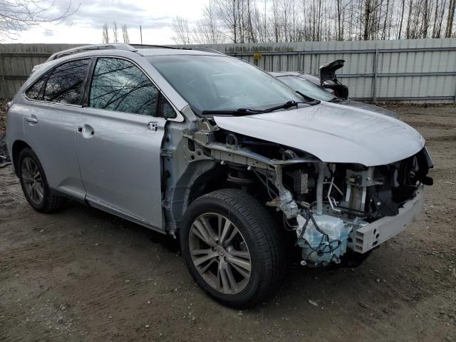 2T2ZK1BA8FC151921 - 2015 LEXUS RX 350 SILVER photo 4