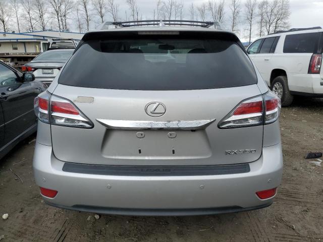 2T2ZK1BA8FC151921 - 2015 LEXUS RX 350 SILVER photo 6