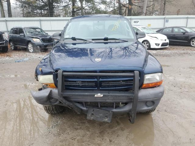 1D7HG12X53S177785 - 2003 DODGE DAKOTA SXT BLUE photo 5