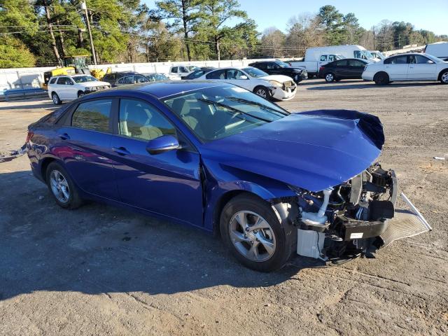 5NPLL4AG5NH061717 - 2022 HYUNDAI ELANTRA SE BLUE photo 4