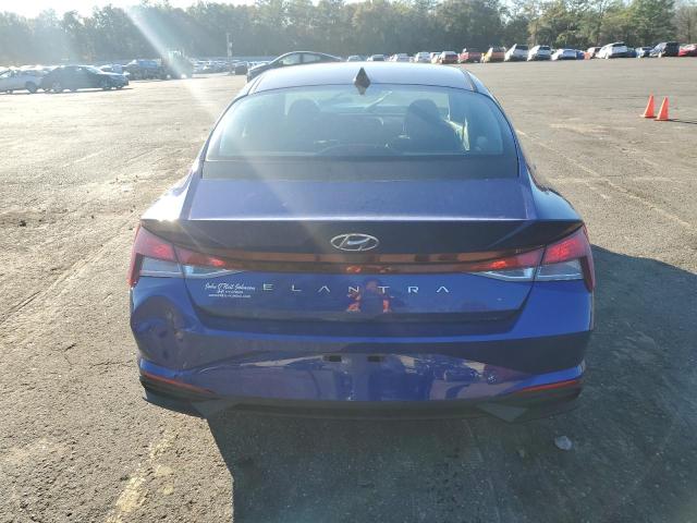 5NPLL4AG5NH061717 - 2022 HYUNDAI ELANTRA SE BLUE photo 6