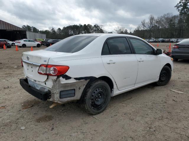 5YFBU4EE5CP021140 - 2012 TOYOTA COROLLA BASE WHITE photo 3