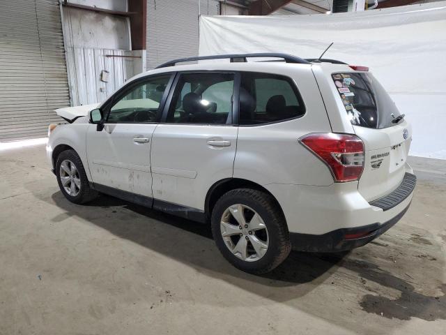 JF2SJADC2FH464225 - 2015 SUBARU FORESTER 2.5I PREMIUM WHITE photo 2