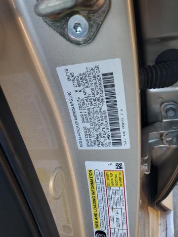 1HGCV1F69JA196789 - 2018 HONDA ACCORD EXL BEIGE photo 13