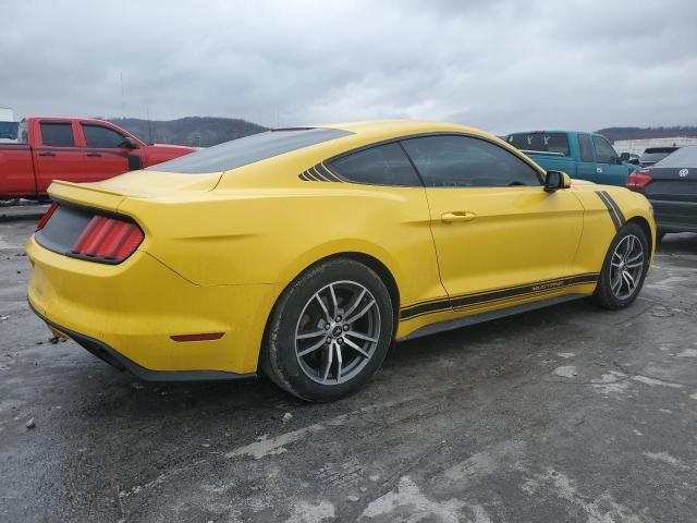 1FA6P8AM6F5318583 - 2015 FORD MUSTANG YELLOW photo 3