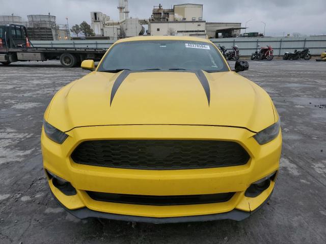 1FA6P8AM6F5318583 - 2015 FORD MUSTANG YELLOW photo 5