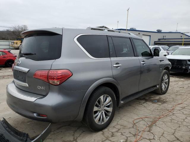 JN8AZ2NF7F9571819 - 2015 INFINITI QX80 CHARCOAL photo 3