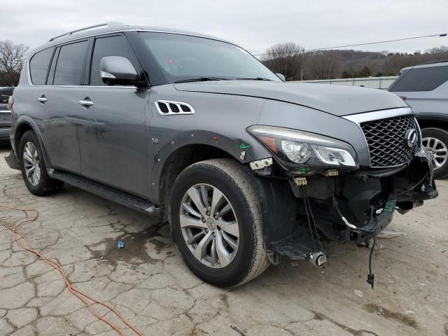 JN8AZ2NF7F9571819 - 2015 INFINITI QX80 CHARCOAL photo 4