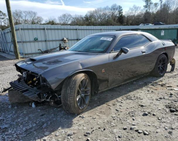 2C3CDZFJ4MH530807 - 2021 DODGE CHALLENGER R/T SCAT PACK GRAY photo 1