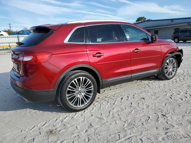 2LMTJ6LR8GBL55210 - 2016 LINCOLN MKX RESERVE RED photo 3