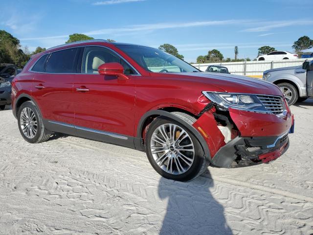 2LMTJ6LR8GBL55210 - 2016 LINCOLN MKX RESERVE RED photo 4