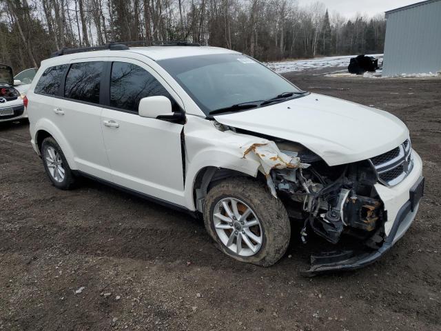 3C4PDCCG5ET294230 - 2014 DODGE JOURNEY SXT WHITE photo 4