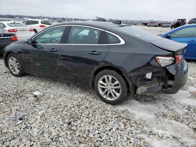 1G1ZE5ST7HF104080 - 2017 CHEVROLET MALIBU LT BLACK photo 2